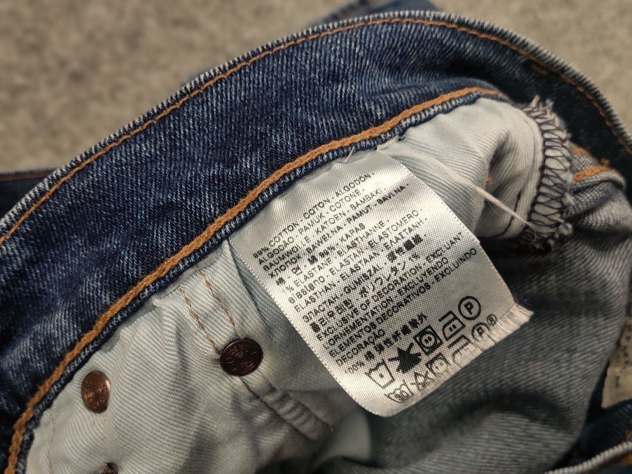 Levi's Levis 514 Vintage USA Style blue Straight Fit Denim Jeans Size US 30 / EU 46 - 10 Thumbnail