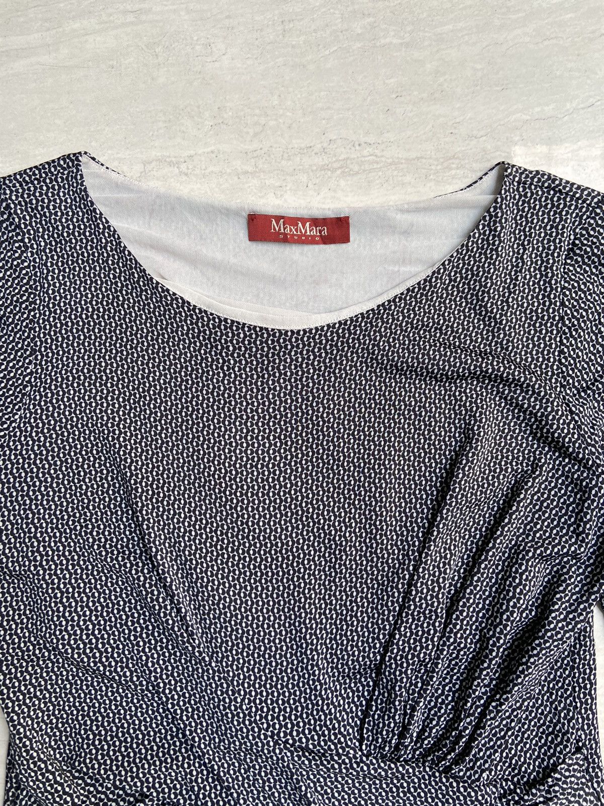 Max Mara MAX MARA STUDIO Motive T-shirt Size XXS / US 00 / IT 34 - 8 Thumbnail
