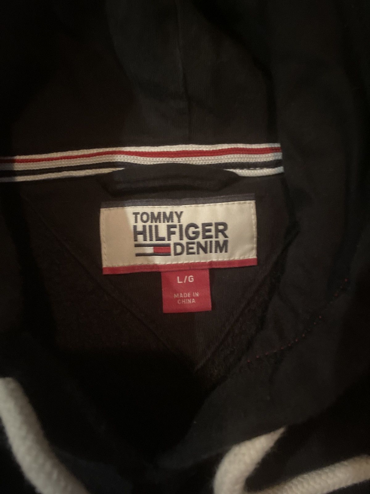Tommy Hilfiger Tommy big logo hoodie Size US L / EU 52-54 / 3 - 4 Thumbnail