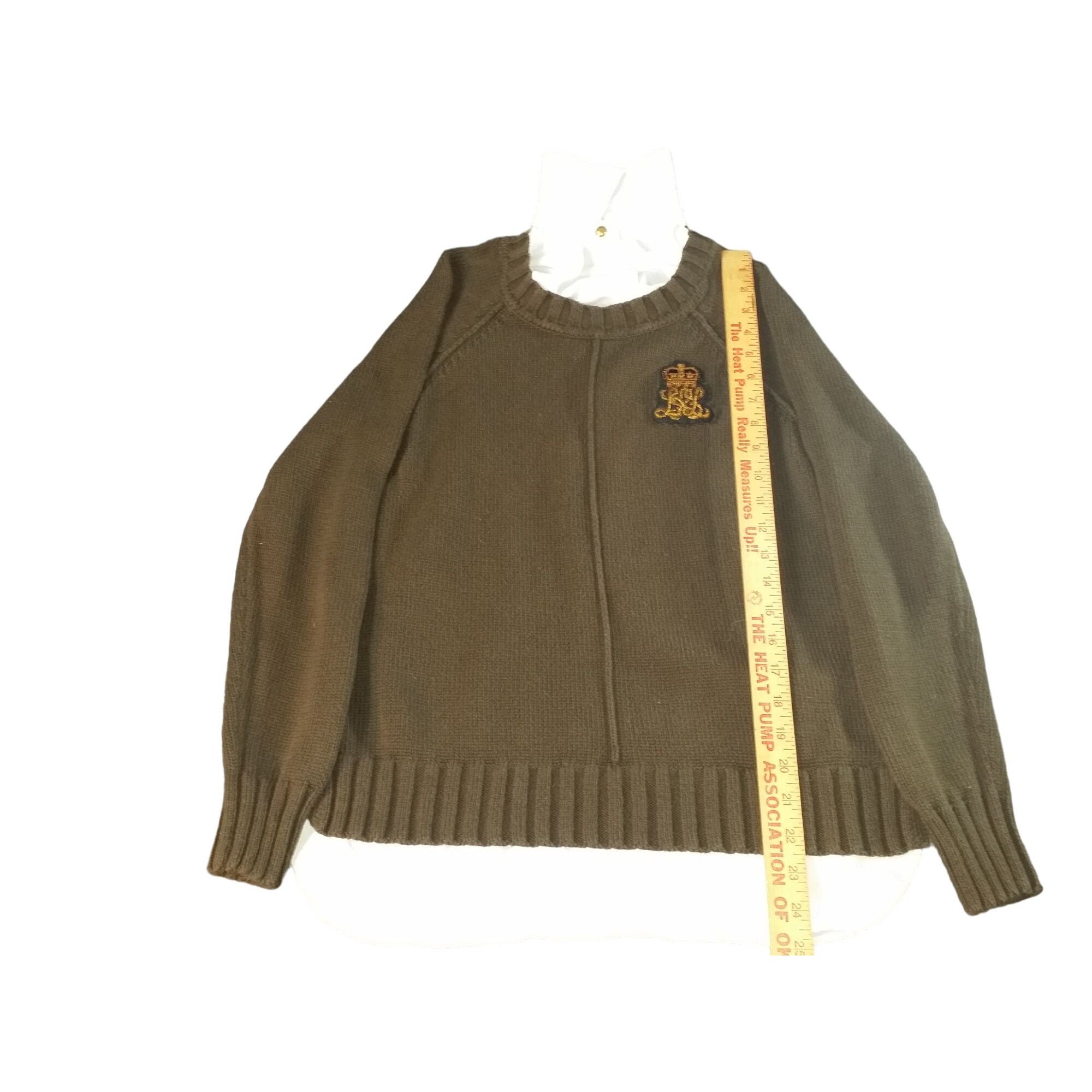 Lauren Ralph Lauren Lauren Ralph Lauren Cable Knit Sweater Women Sz S Collared B Size S / US 4 / IT 40 - 2 Thumbnail