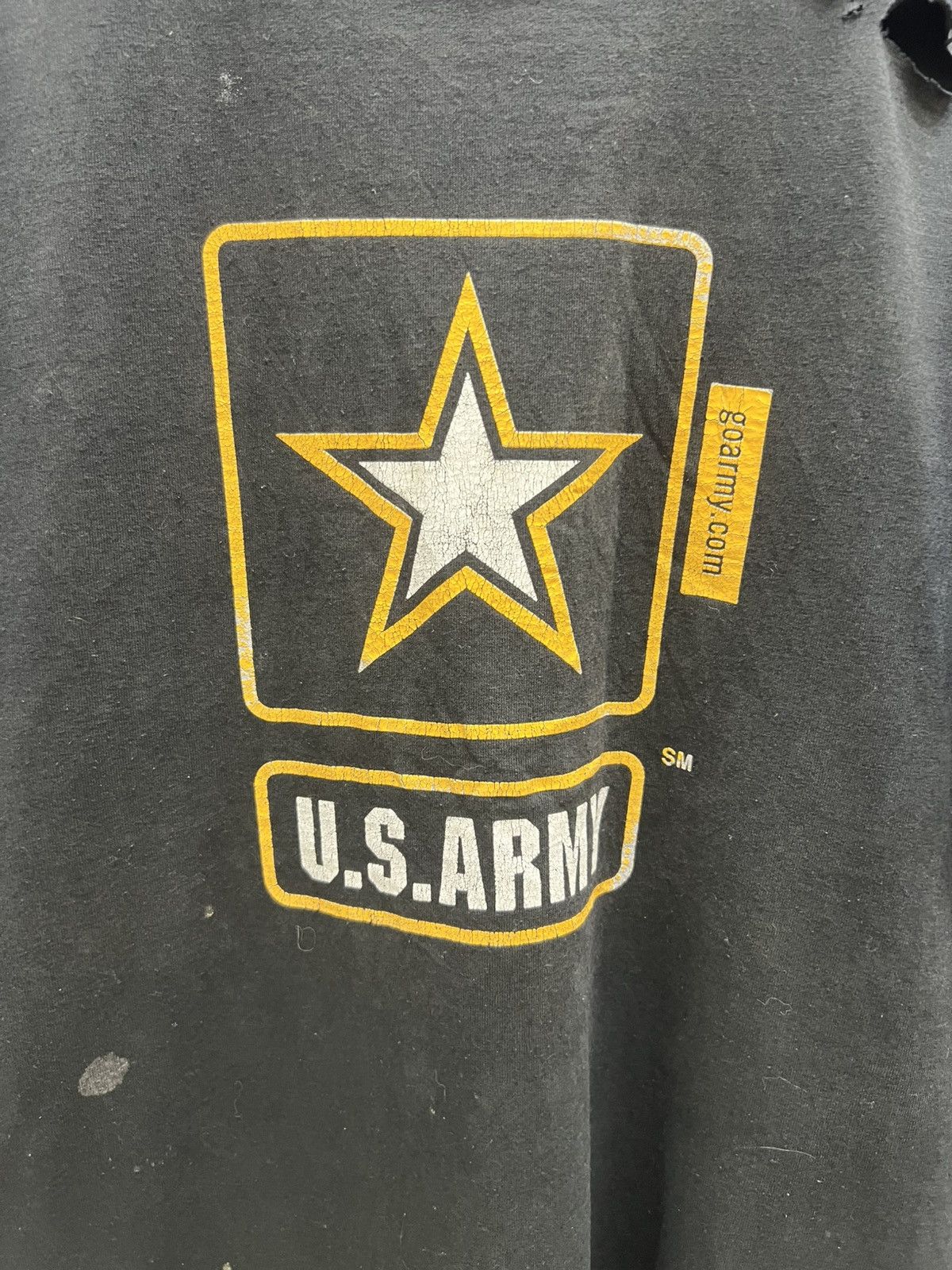 Vintage 90s THRASHED FADED US ARMY DISTRESSED TEE Size US XL / EU 56 / 4 - 5 Thumbnail