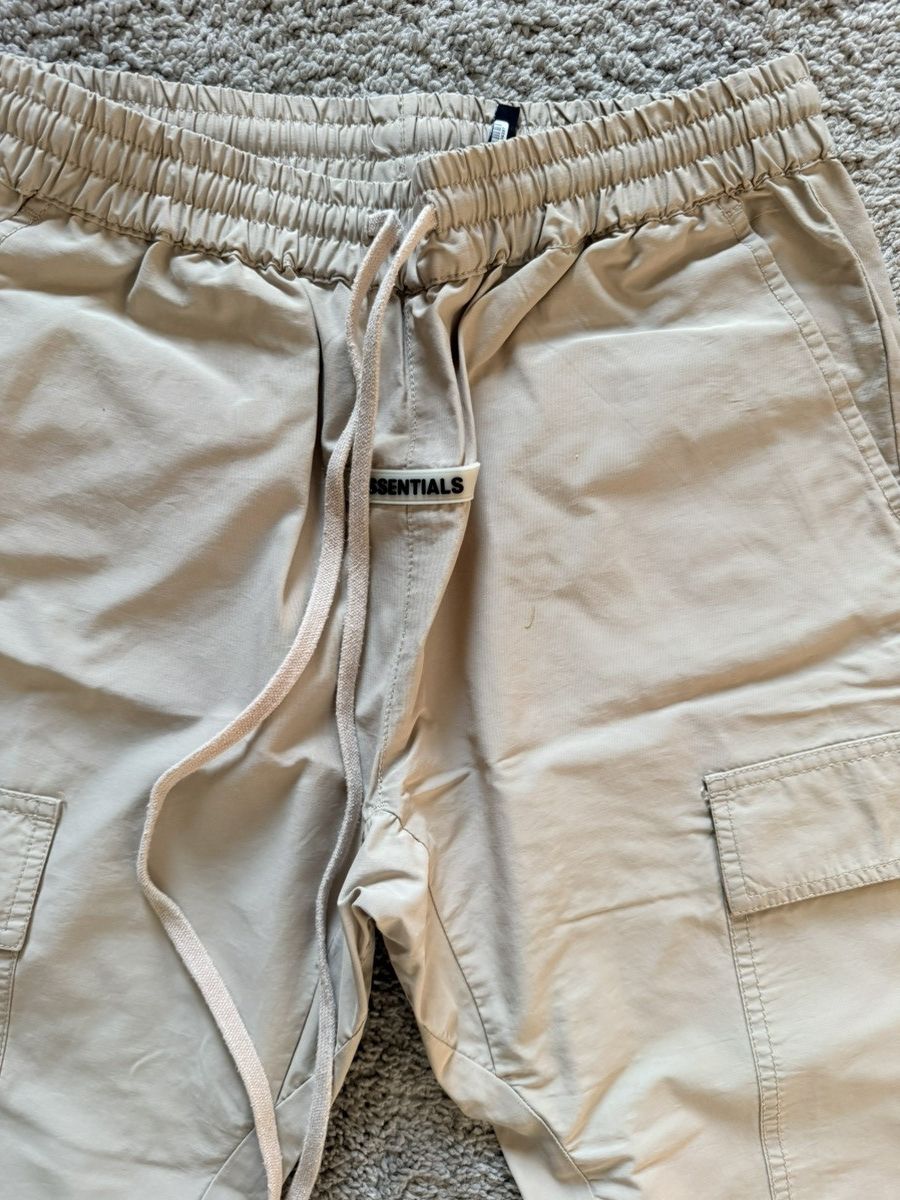Essentials Fear Of God - Essentials - Nylon Tan Track Pants Size US 30 / EU 46 - 2 Thumbnail