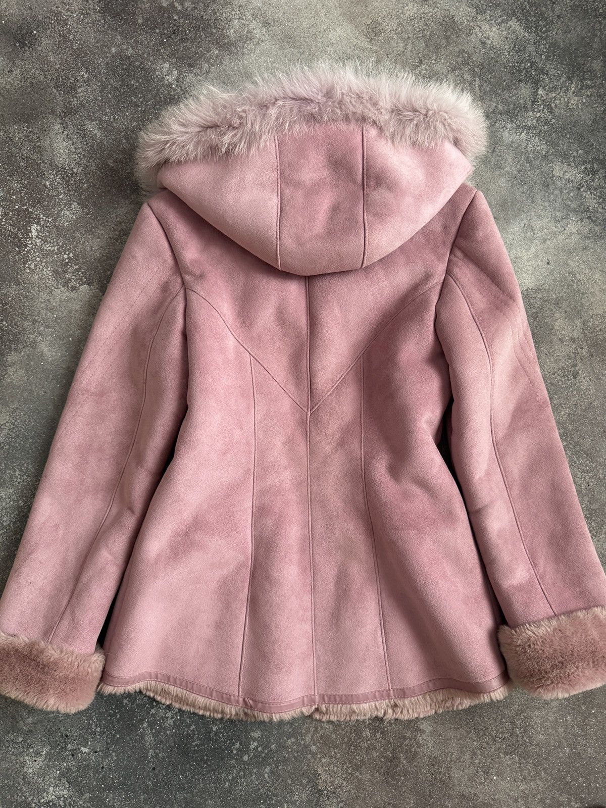 Hysteric Glamour Y2K Romantic Vintage Real Fur Details Shearling Coat Size S / US 4 / IT 40 - 11 Thumbnail