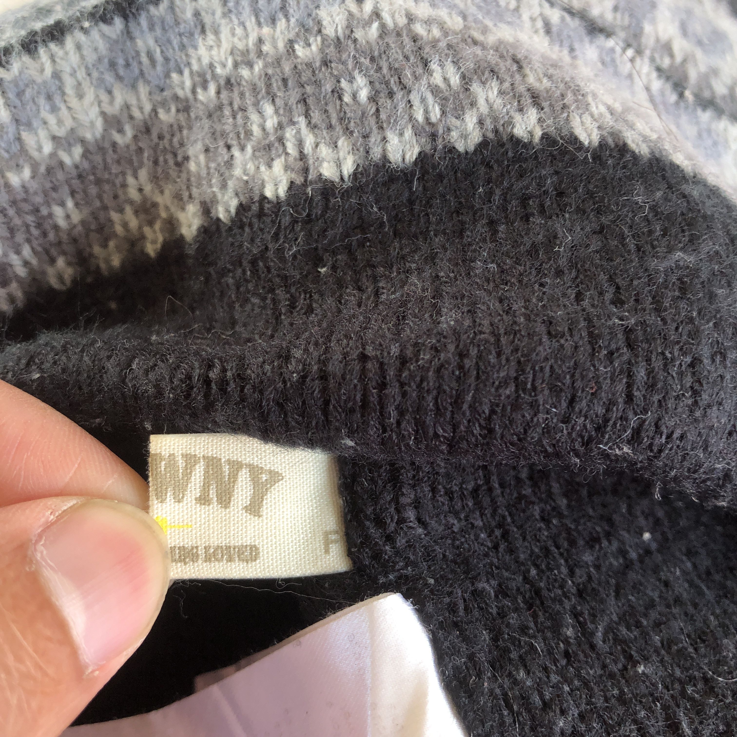 Japanese Brand Vintage 90s Knit Beanie Pom Pom Snow Caps Hats Size ONE SIZE - 7 Thumbnail