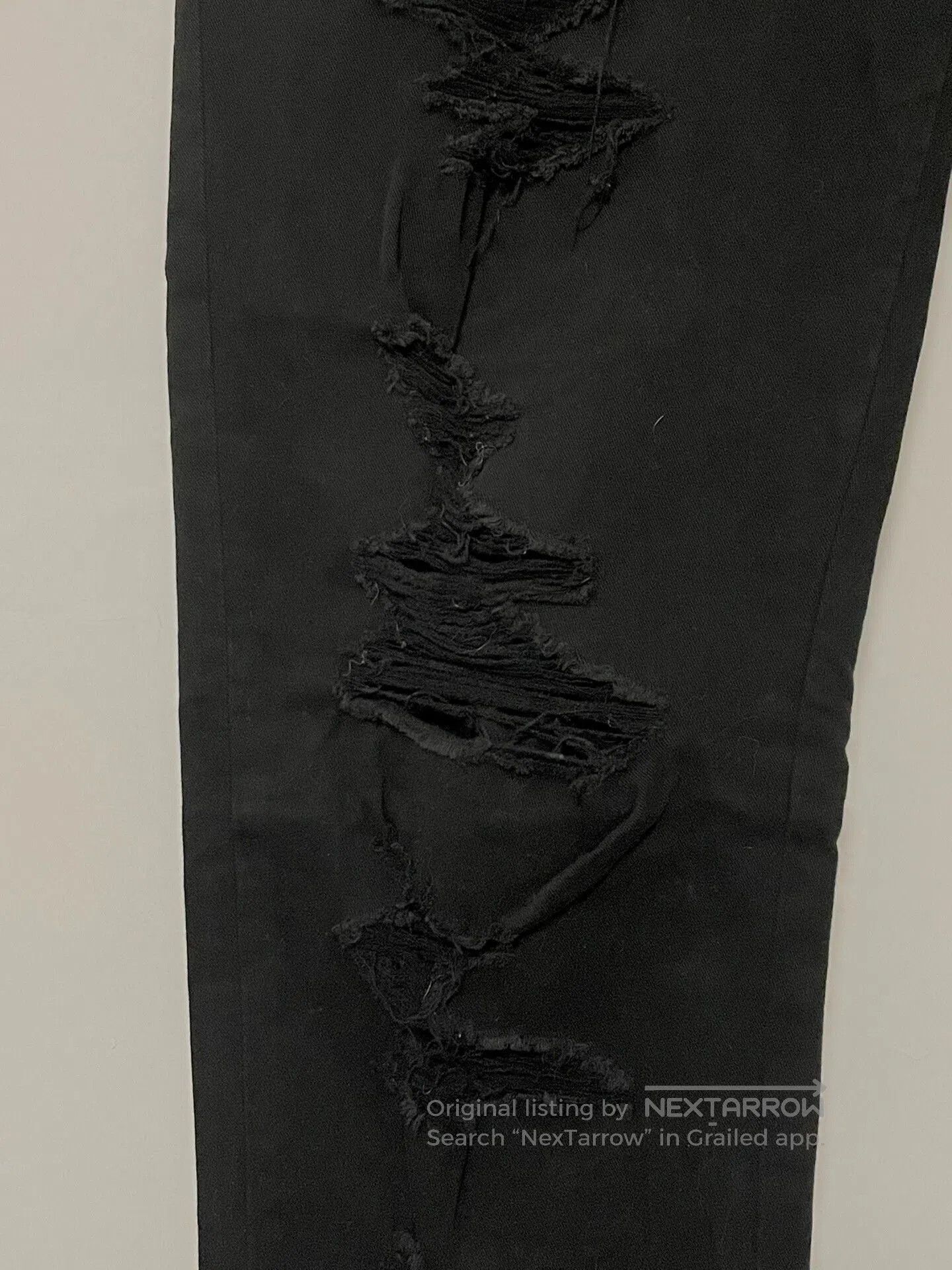 Undercover Undercover Distressed Black Denim Pants Size 5. Size US 34 / EU 50 - 3 Thumbnail