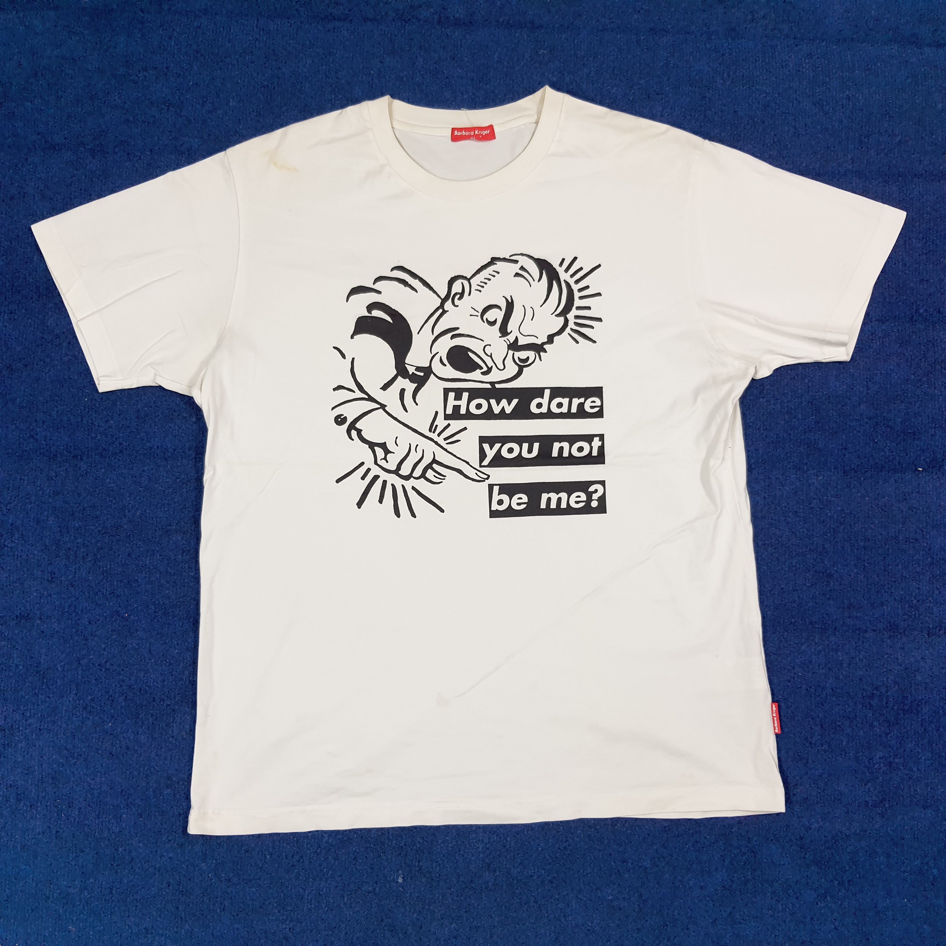 Barbara Kruger Vintage Barbara Kruger Art Tee Graphic T-Shirt C276N30 Size US XL / EU 56 / 4 - 1 Thumbnail