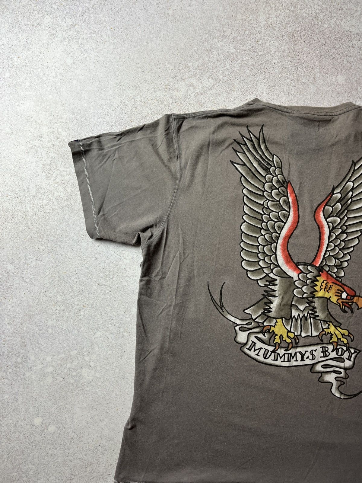 Mambo Vintage Rare Mambo T-Shirt, Gray, Big Eagle Size Mens L Size US L / EU 52-54 / 3 - 3 Thumbnail