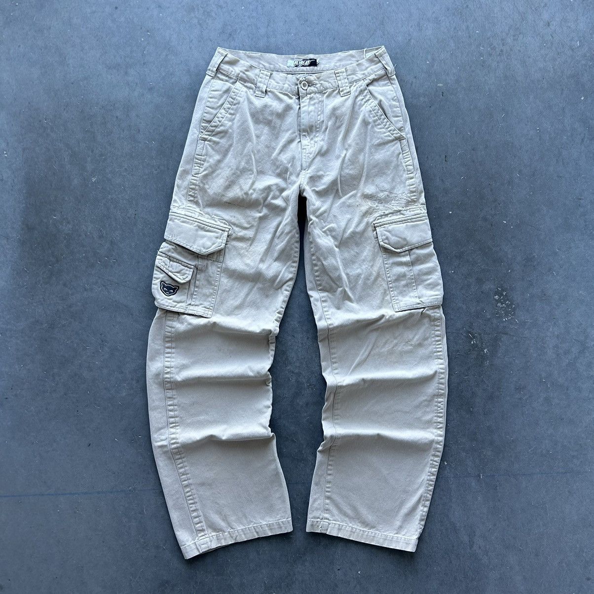 Southpole Crazy Vintage Y2K RAD Baggy Skater Cargo Pants Opium Grunge