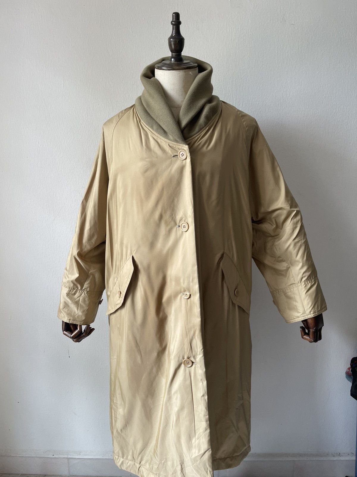 Issey Miyake Rare Plantation Issey Miyake Reversible Long Jacket Size US XL / EU 56 / 4 - 15 Thumbnail