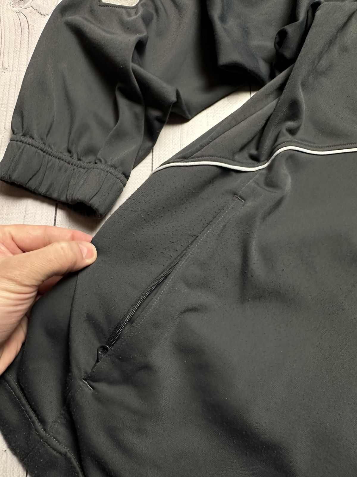 Nike × Vintage Vintage Nike Track jacket size XXL logo grey Size US XXL / EU 58 / 5 - 4 Thumbnail
