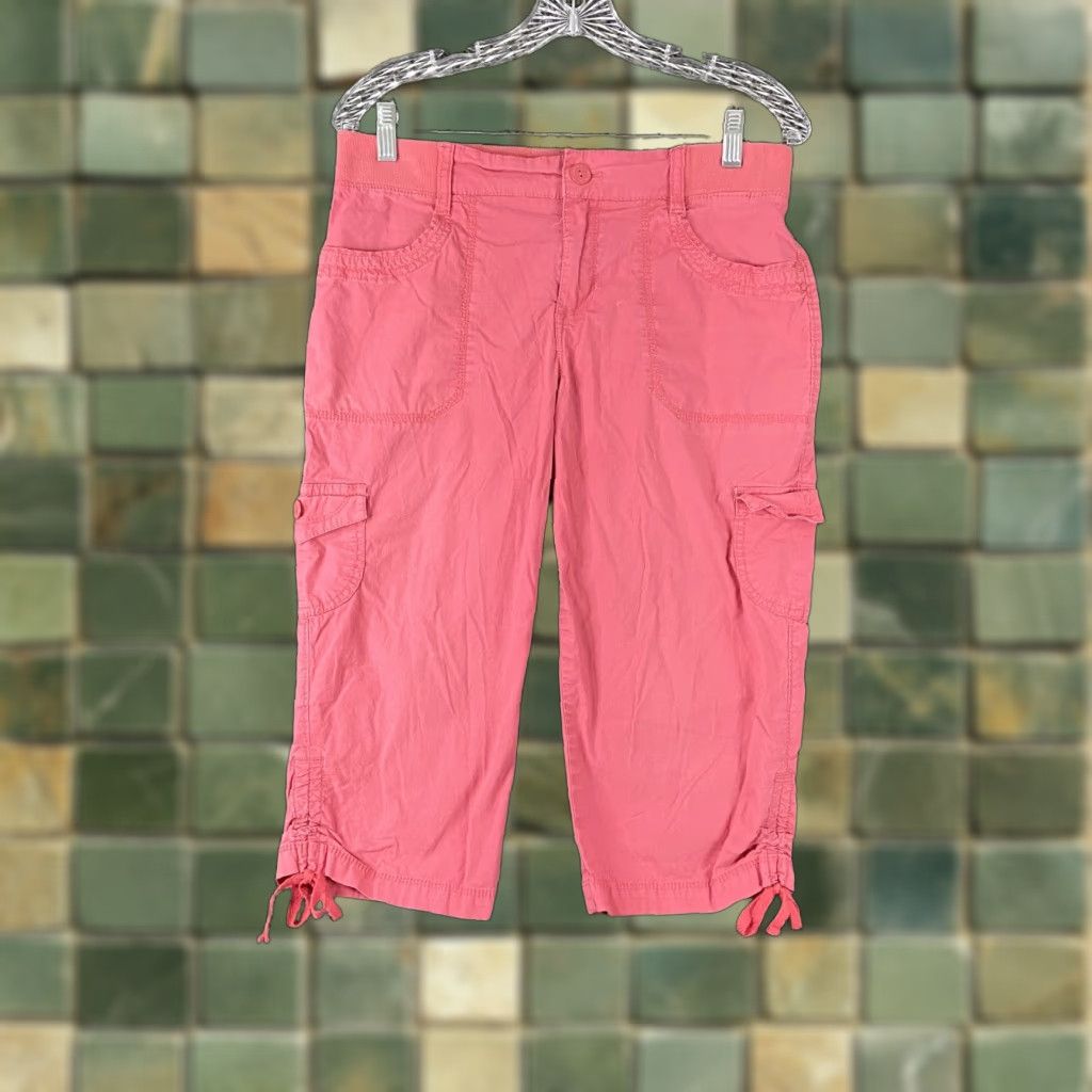 Gloria Vanderbilt Gloria Vanderbilt Pink Capri Jeans Women’s 6 Size ONE SIZE - 1 Thumbnail