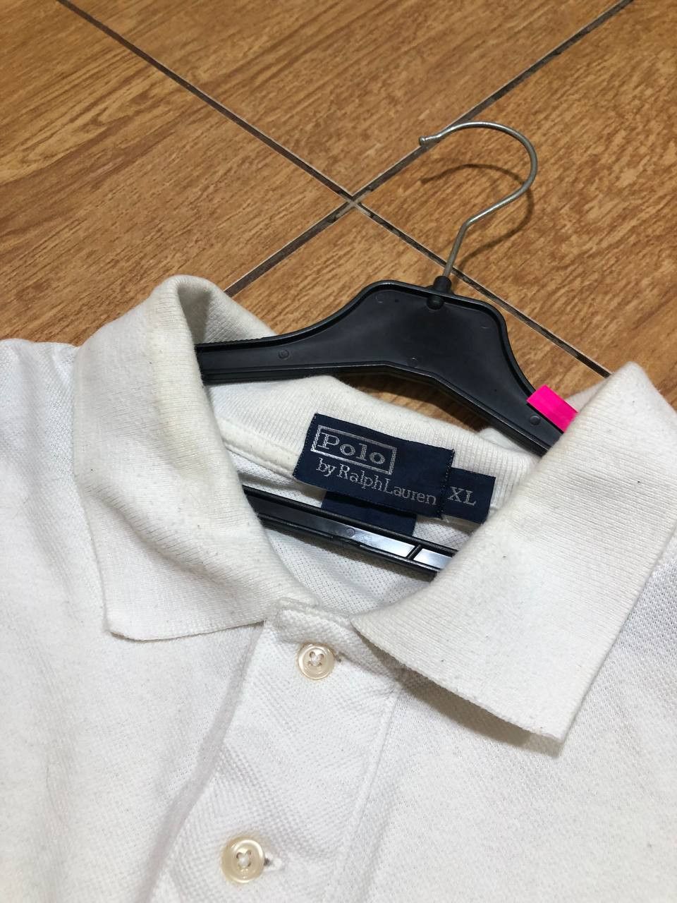 Polo Ralph Lauren Vintage White Polo Ralph Lauren Polo Embroidered Logo XL Size US XL / EU 56 / 4 - 2 Thumbnail