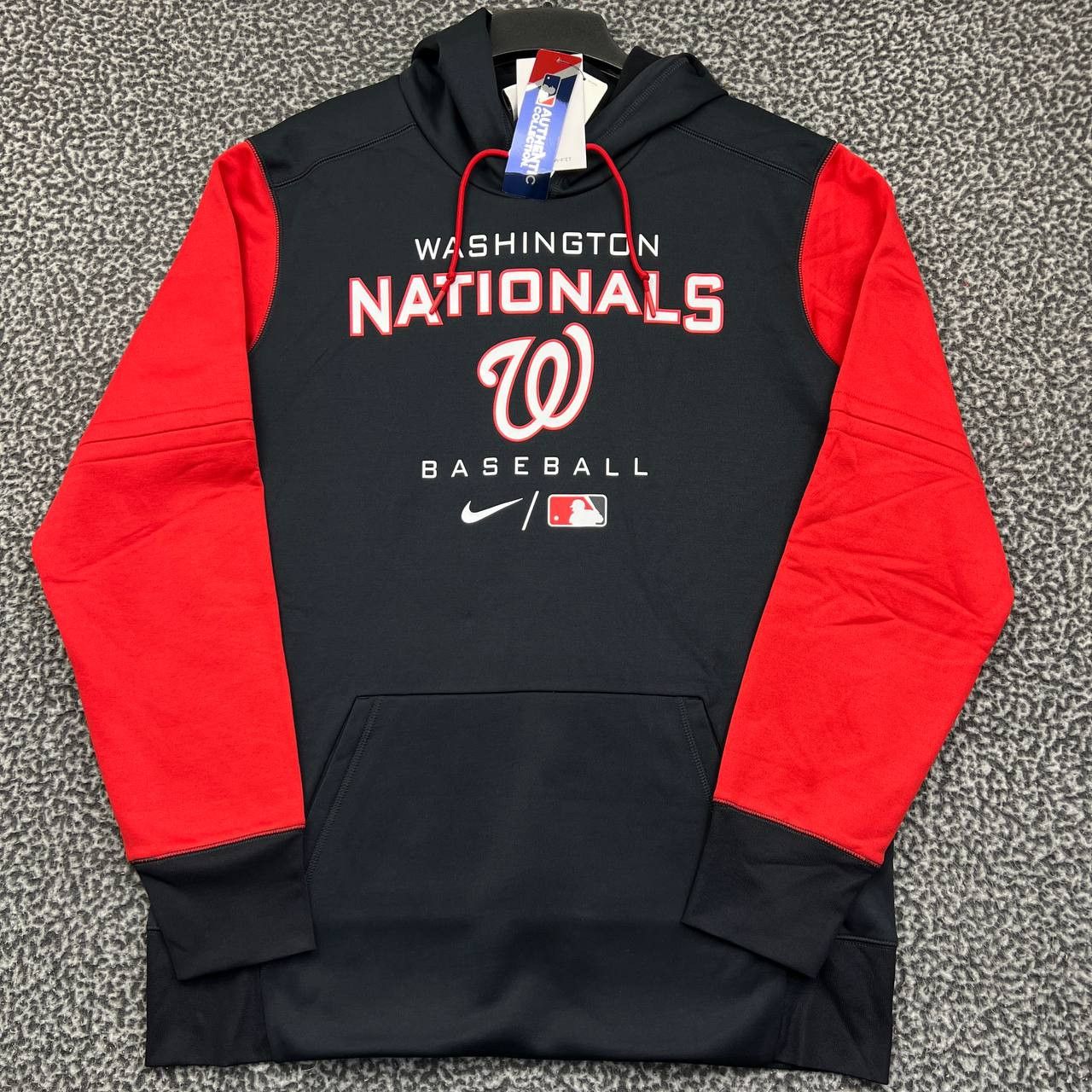 Nike Therma Fit Hoodie Men Washington Nationals MLB New L