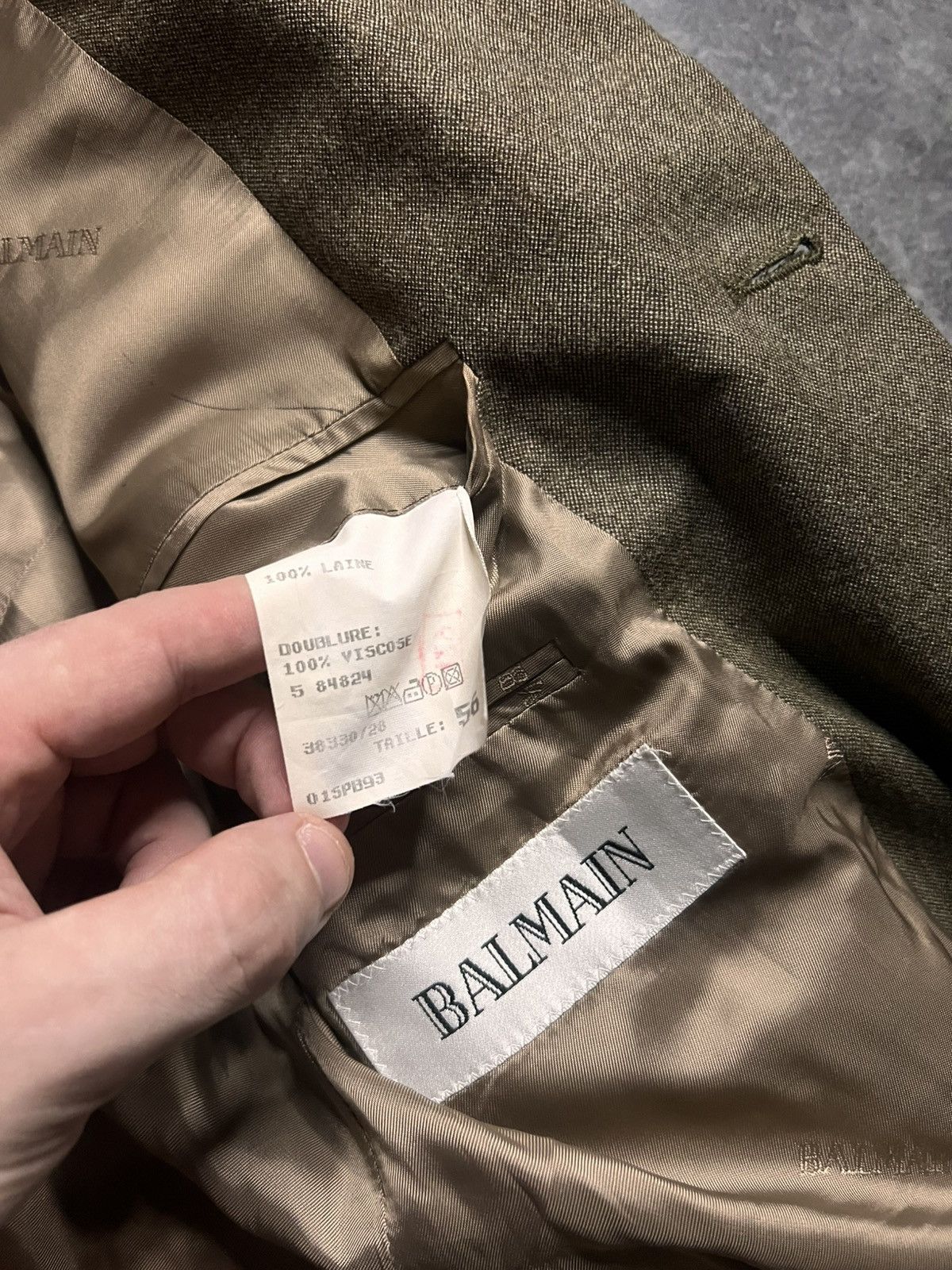 Balmain Vintage blazer Balmain Size 42S - 5 Thumbnail