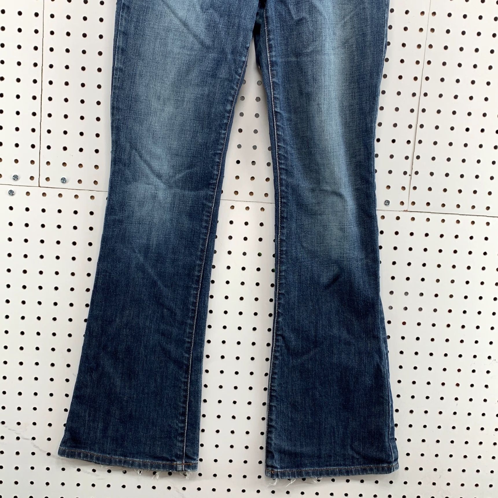 Vintage VINTAGE Women's Joe's Jeans Denim Flared Jeans 30x31 Dark Wash Provocateur Size 27 Blue Womens Size 27" / US 4 / IT 40 - 6 Thumbnail