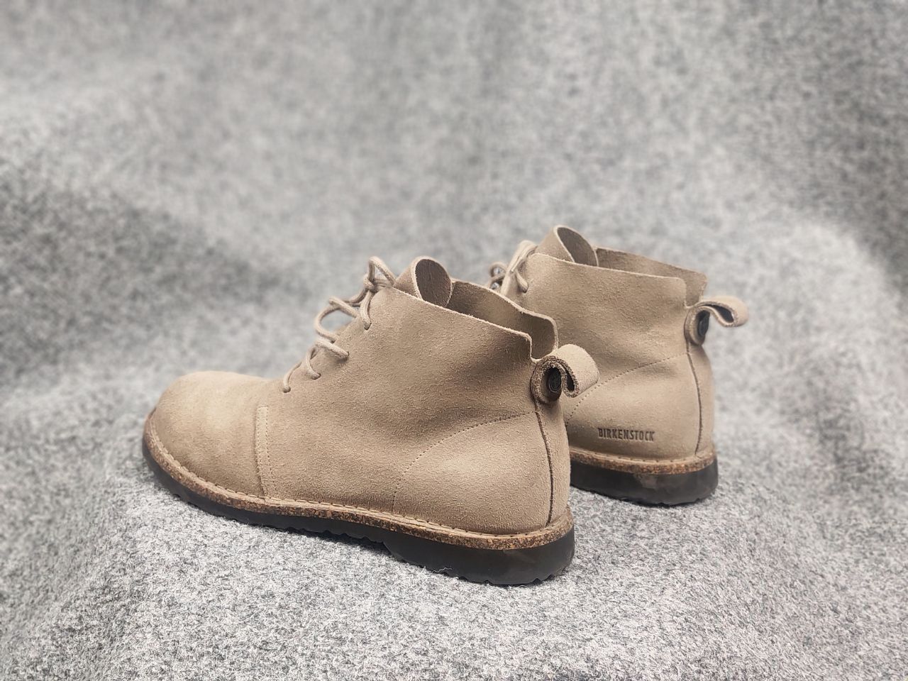 Birkenstock Birkenstock Uppsala Mid Boots suede leather taupe Lace Shoes Size US 10 / EU 43 - 12 Thumbnail