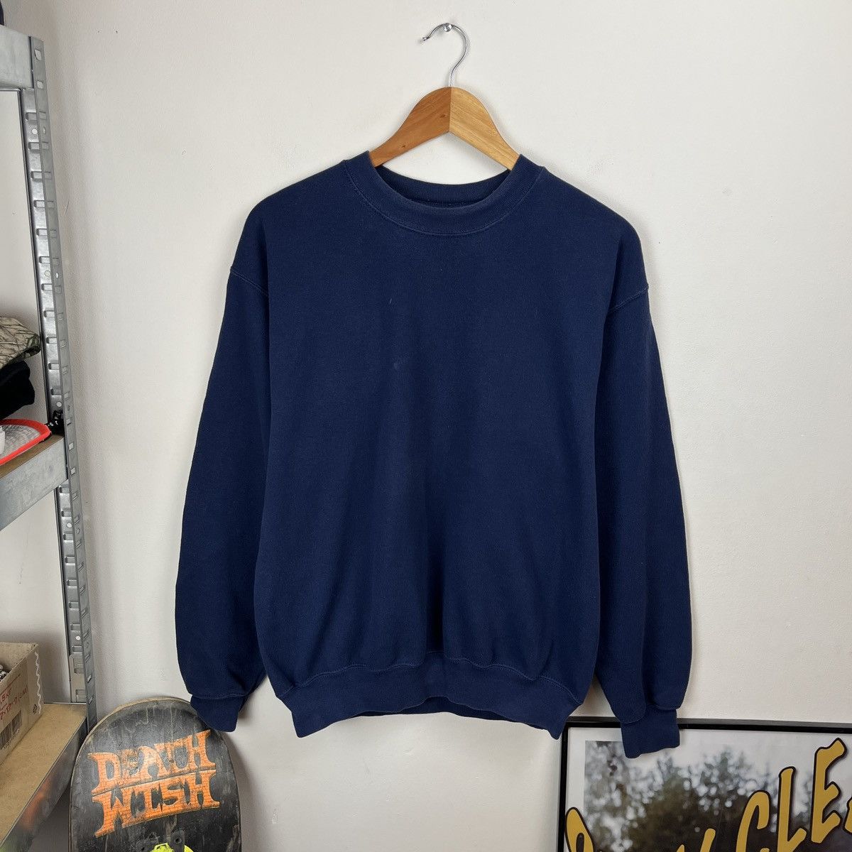 Fruit Of The Loom Basic Sweatshirt Fruit Of The Loom Box Fit Oversize Rap Y2k Size US M / EU 48-50 / 2 - 1 Thumbnail