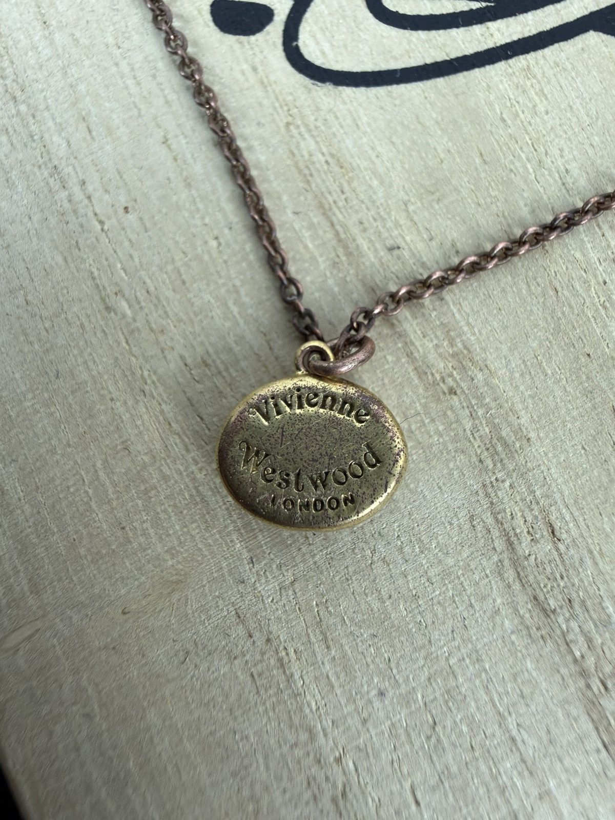 Vivienne Westwood Vivienne Westwood Giselle Marble Mini Orb Pendant Necklace Size ONE SIZE - 3 Thumbnail