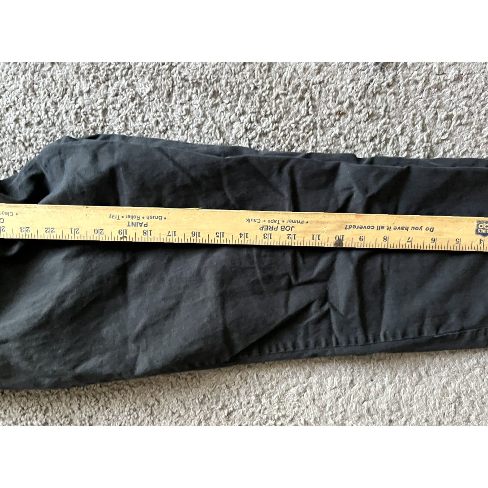 Loft LOFT Black Casual Cropped Pants Size 6 Straight Leg Inseam 23" Cotton Blend Women’s Pants, Mid Rise, Flat Front, Pockets, Business Casual, Regular Size 28" / US 6 / IT 42 - 6 Thumbnail