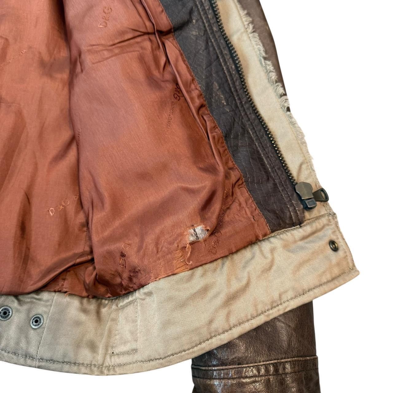 Dolce & Gabbana D&G Dolce & Gabbana Lamb Leather Vintage/Y2K Cowboy Jacket Size US M / EU 48-50 / 2 - 8 Thumbnail