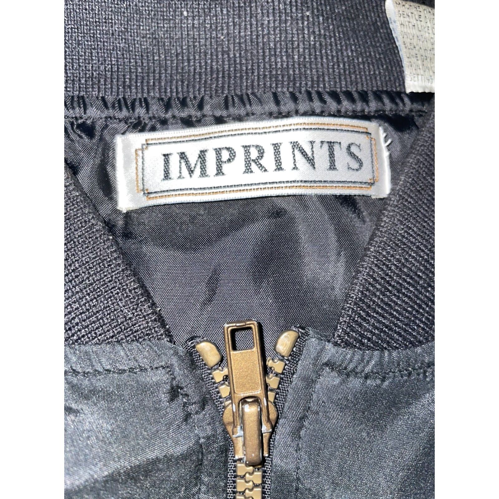 Vintage VINTAGE Imprints LightWear Jacket Zip Down Men XL Black Slik 100% Down Lightweight Men’s XL Size US XL / EU 56 / 4 - 5 Thumbnail