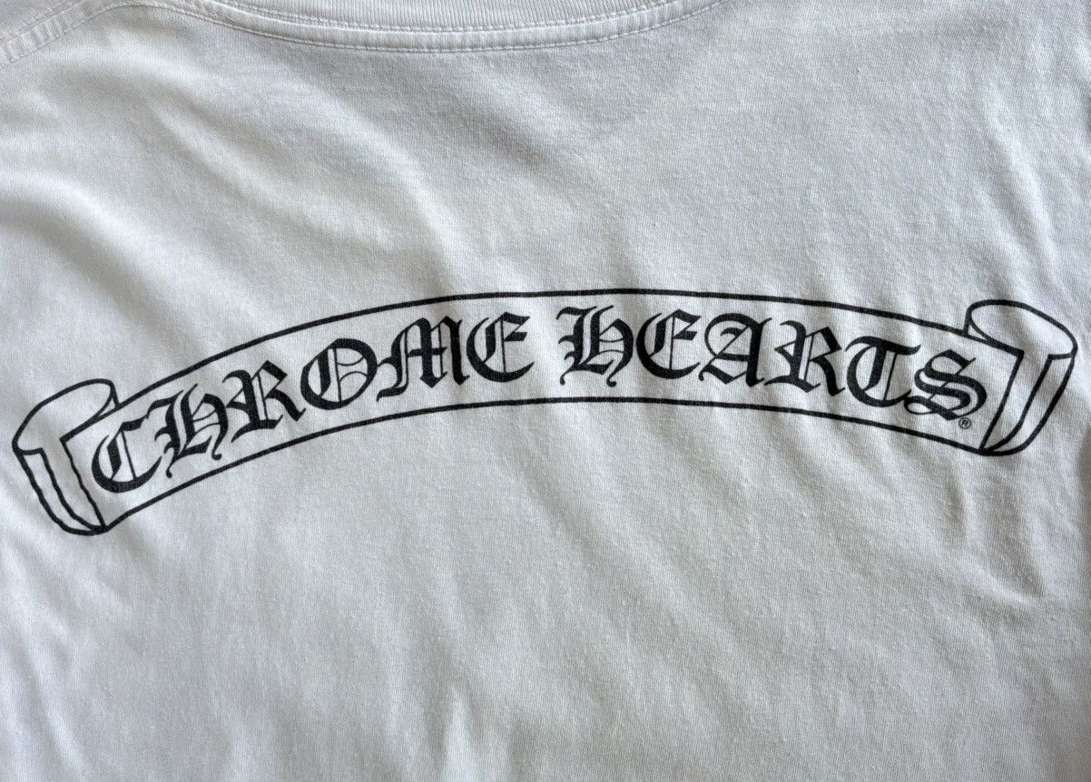 Chrome Hearts Chrome Hearts - Scroll Logo Longsleeves Size US M / EU 48-50 / 2 - 4 Thumbnail