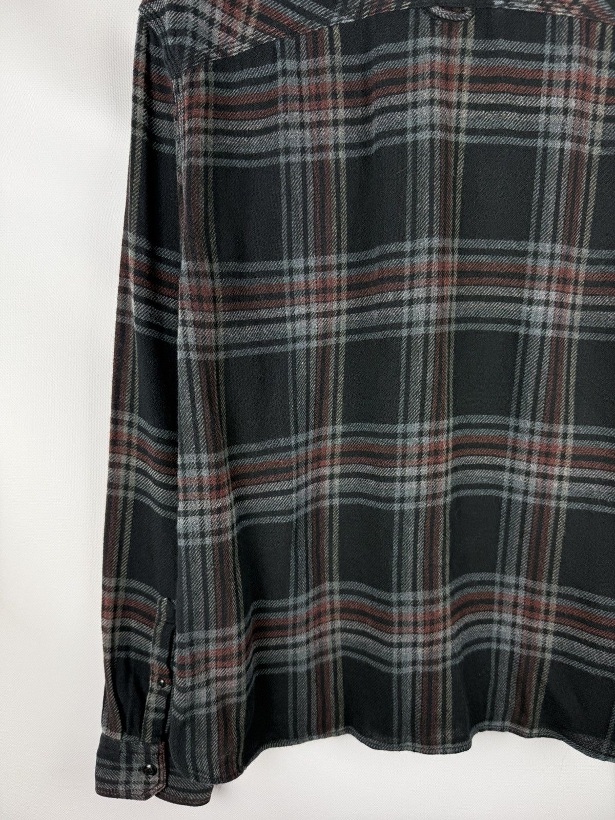 Allsaints Allsaints Finchley LS Men’s Plaid Flannel Button Up Shirt Size US L / EU 52-54 / 3 - 19 Thumbnail