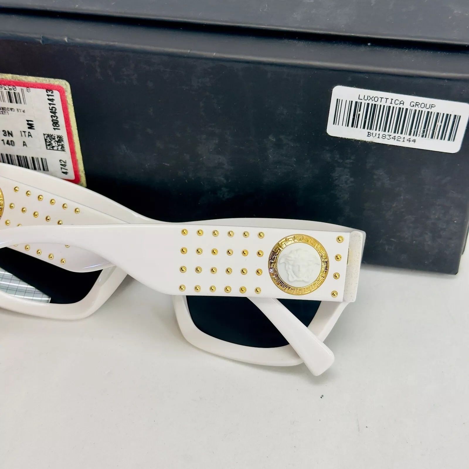 Versace VERSACE THE CLANS MEDUSA ARES STUD 4358 VE4358 Sunglasses Size ONE SIZE - 8 Thumbnail