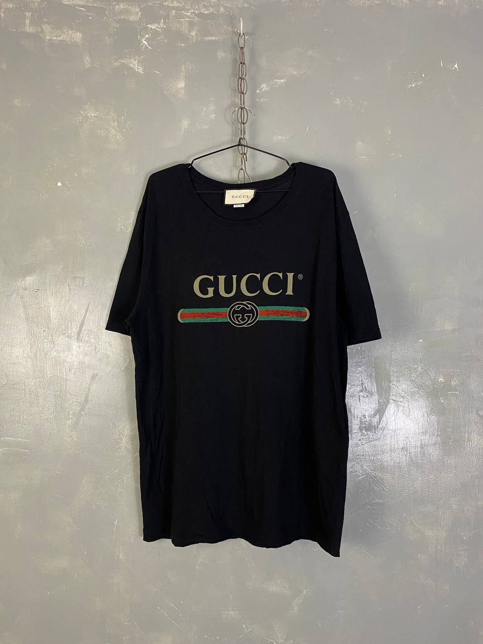Gucci Gucci Oversized Logo Tee Size US XS / EU 42 / 0 - 1 Thumbnail