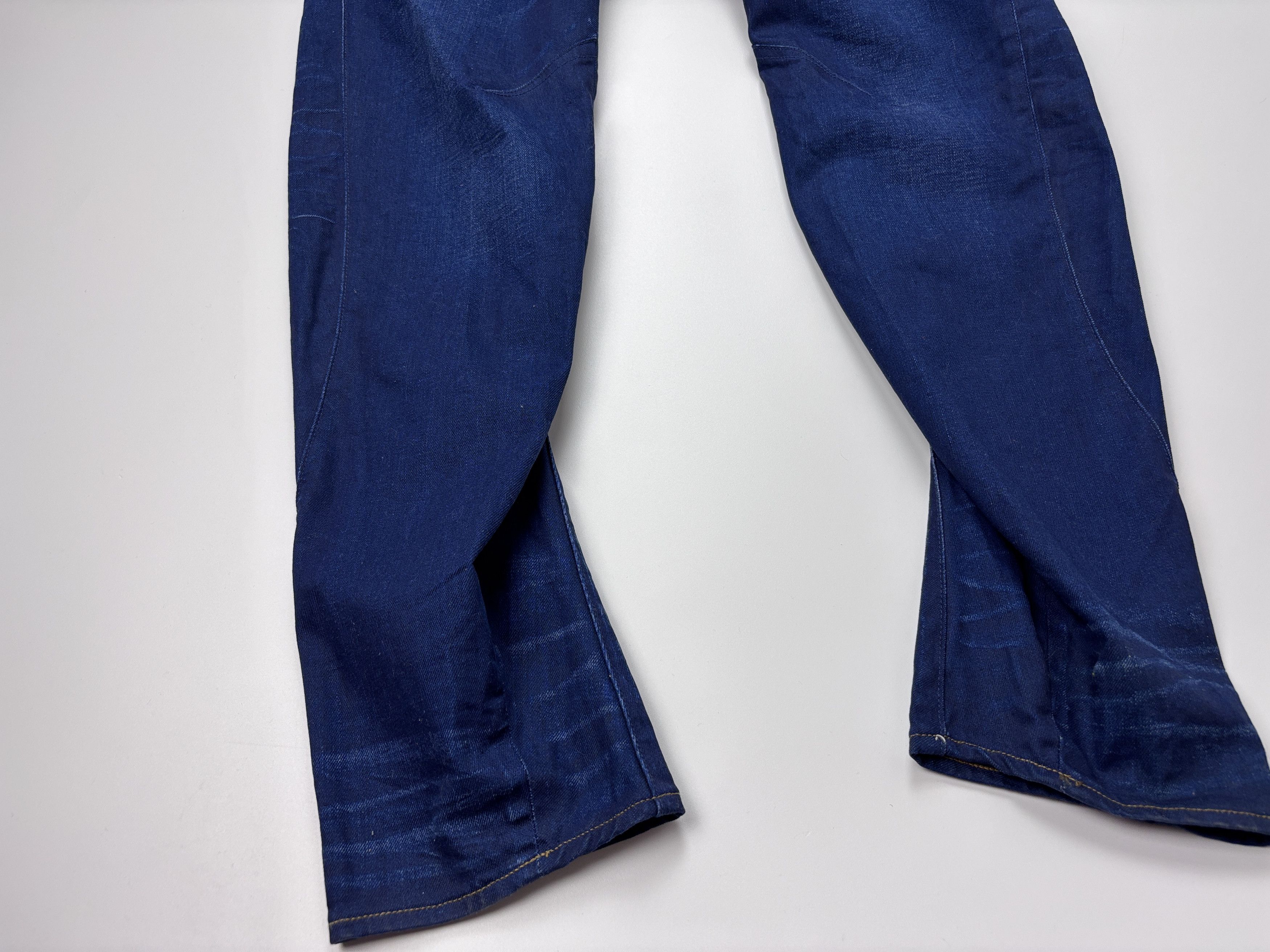G-Star Mens G-Star Raw Arc 3D Tapered Jeans Navy Blue Size 31x34 Size US 31 - 4 Thumbnail