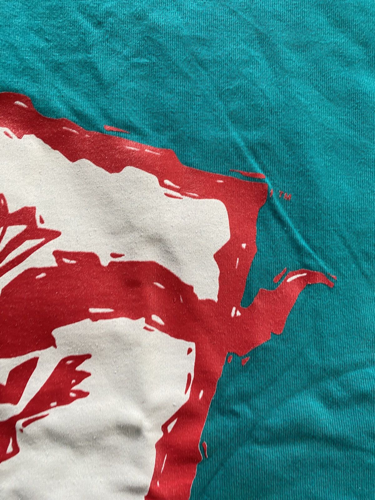 Hanes × Vintage Vintage ‘91 Red Sage Bull Skull Turquoise Single Stitch Tee Size US L / EU 52-54 / 3 - 5 Thumbnail