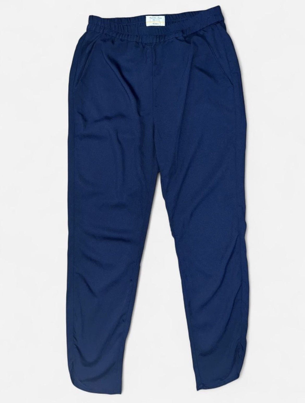 Marine Layer Marine Layer Re-Spun Allie Tapered Pants Navy Blue XS Size 26" / US 2 / IT 38 - 1 Thumbnail