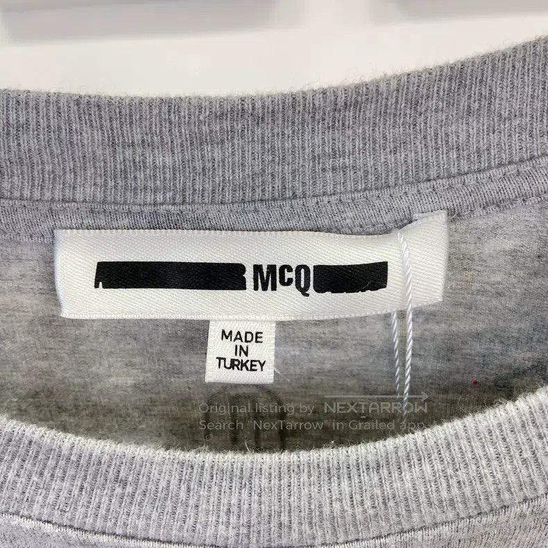 Alexander McQueen Alexander Mcqueen Grey long T-shirt Size S / US 4 / IT 40 - 5 Thumbnail