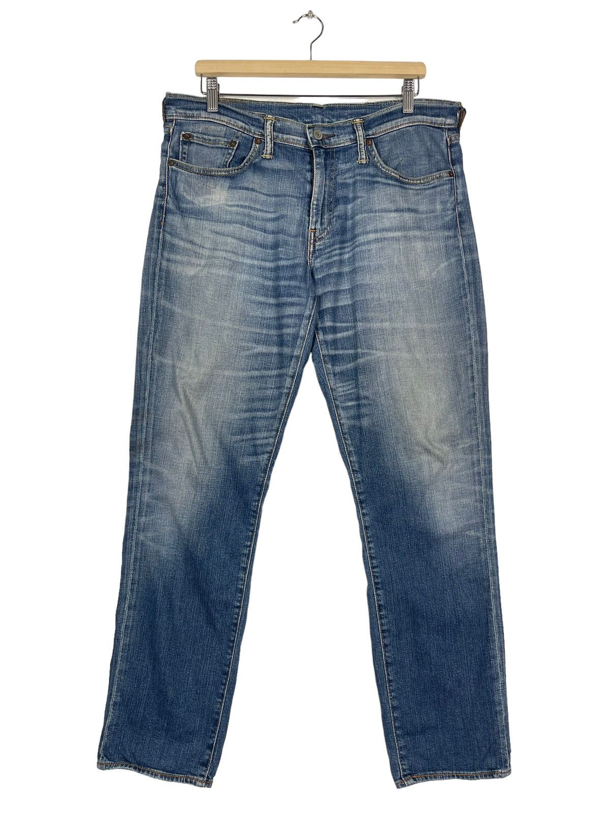 image of Levis 511 Light Blue Flare Denim Jeans, Men's (Size 36)