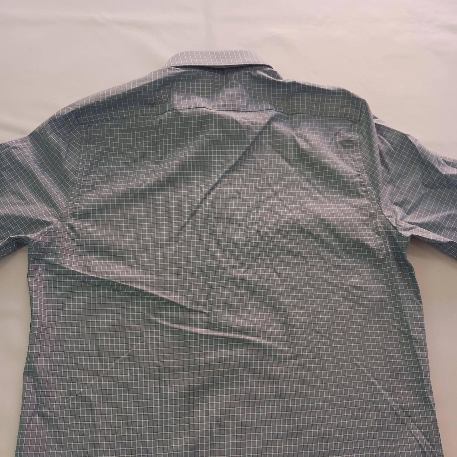 Banana Republic Banana Republic Men's XL Blue Plaid Cotton Slim Fit Shirt Size US XL / EU 56 / 4 - 11 Thumbnail