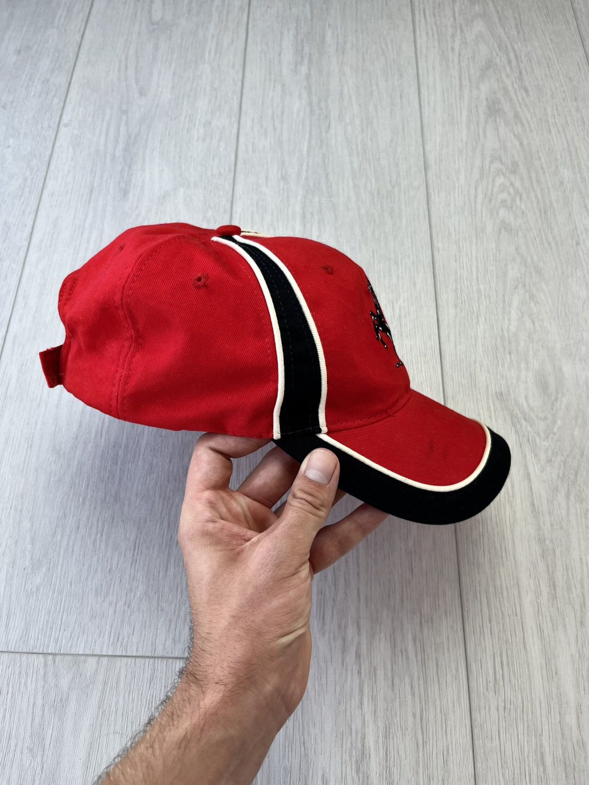 Ferrari Vintage Ferrari Cap Big Logo Racing Y2K Schumacher 90s 00s Size ONE SIZE - 4 Thumbnail