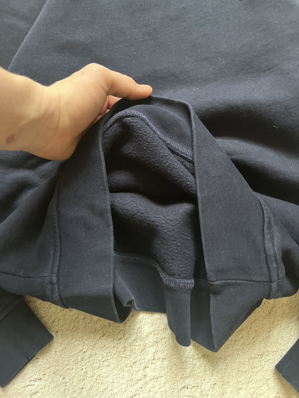 Lacoste 🐊 Vintage Lacoste Crewneck Sweatshirt (Navy Blue) Size US M / EU 48-50 / 2 - 5 Thumbnail