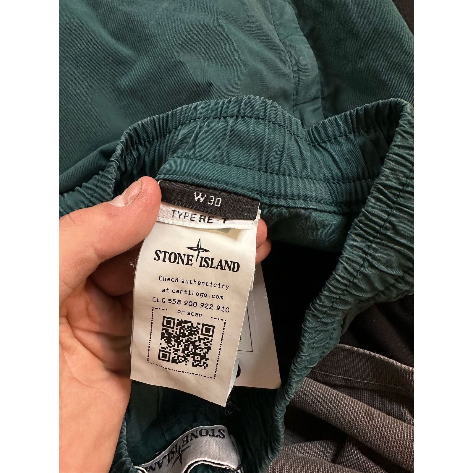 Stone Island Stone Island Cargo Pants Green Used 30 Size US 30 / EU 46 - 3 Thumbnail