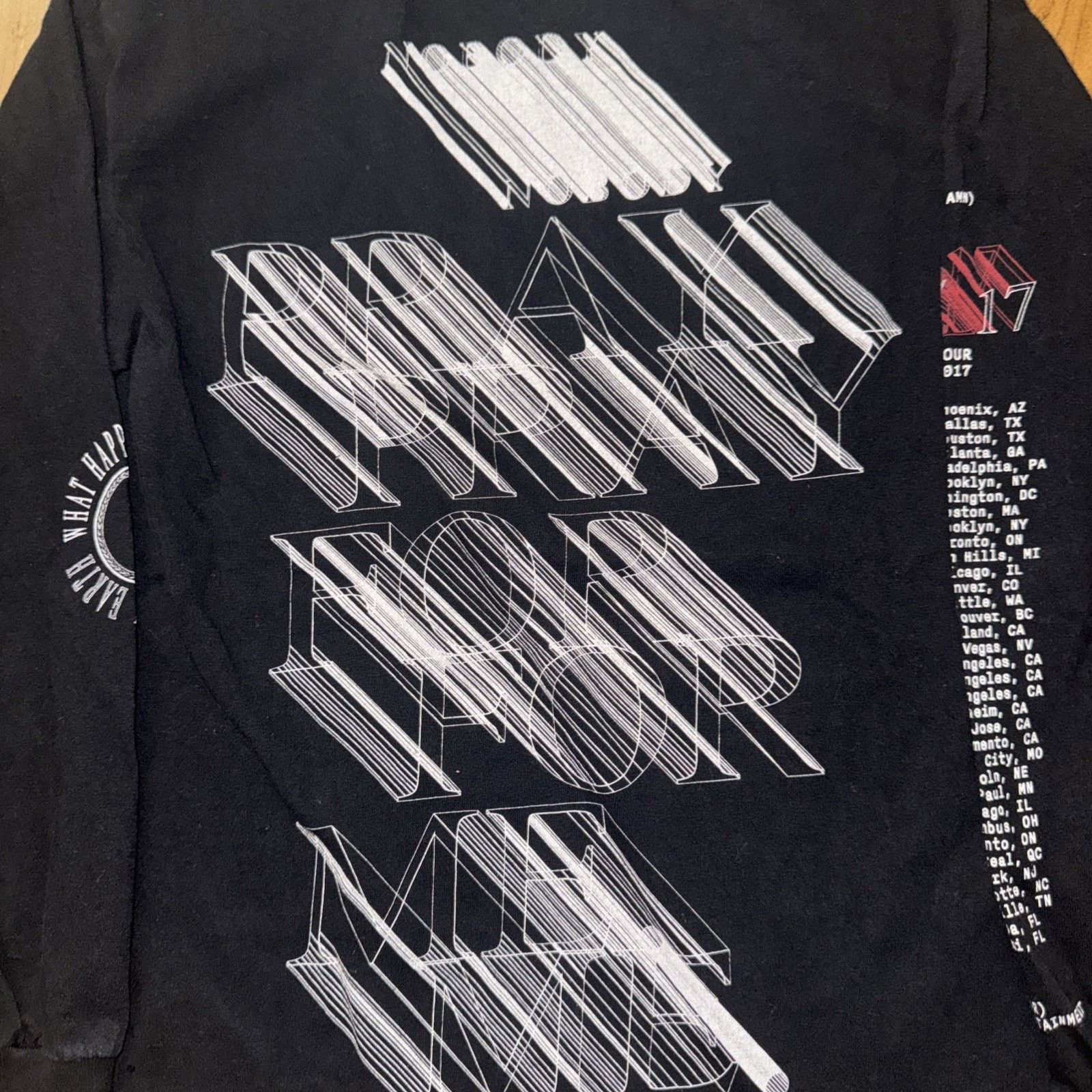 Band Tees × Vintage Kendrick Lamar DAMN Long Sleeve T-Shirt Black S 16x23 Size US S / EU 44-46 / 1 - 2 Thumbnail