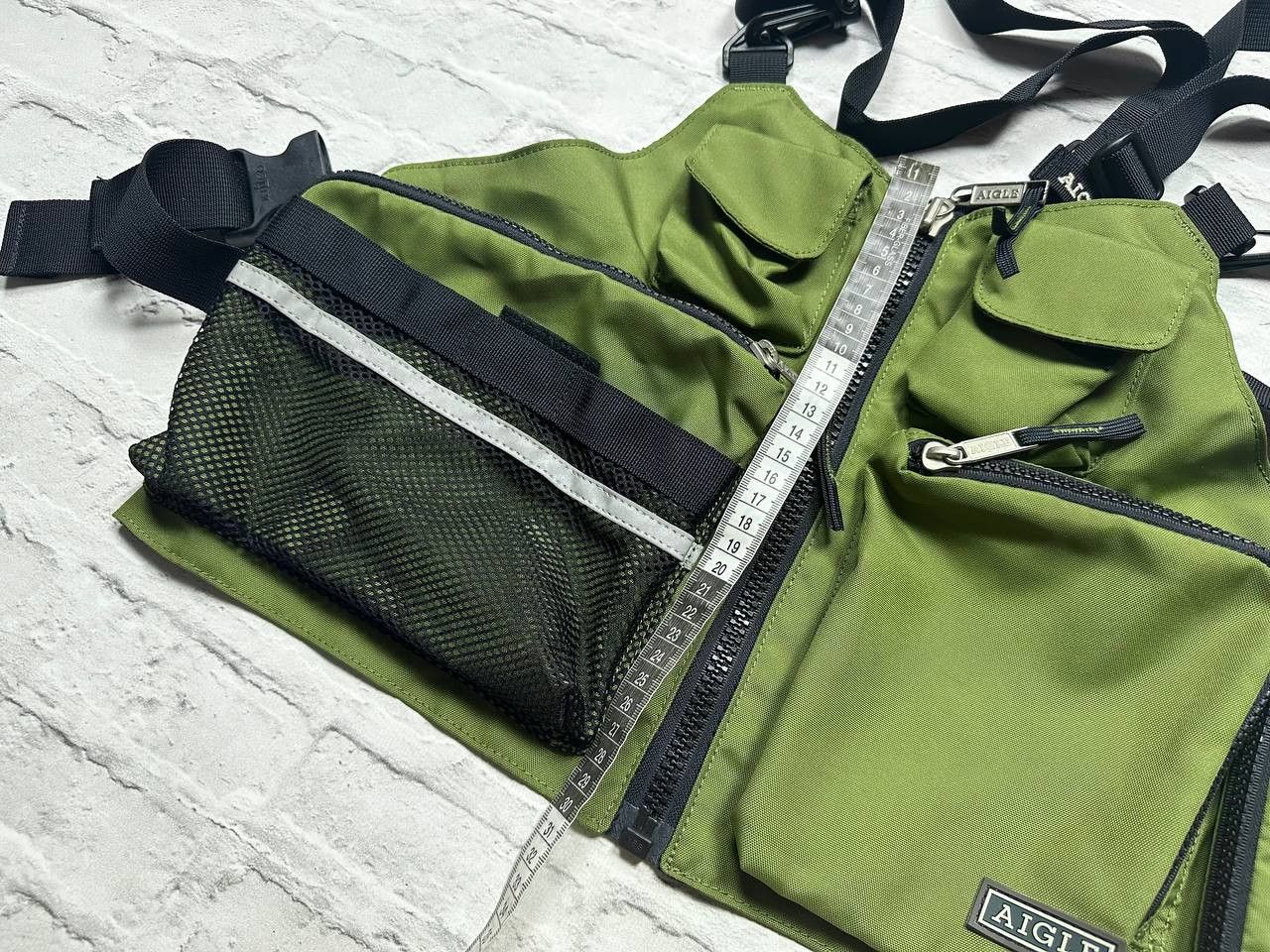 Aigle × Japanese Brand Aigle Vintage Vest Bag Rare Japanesse Size ONE SIZE - 5 Thumbnail