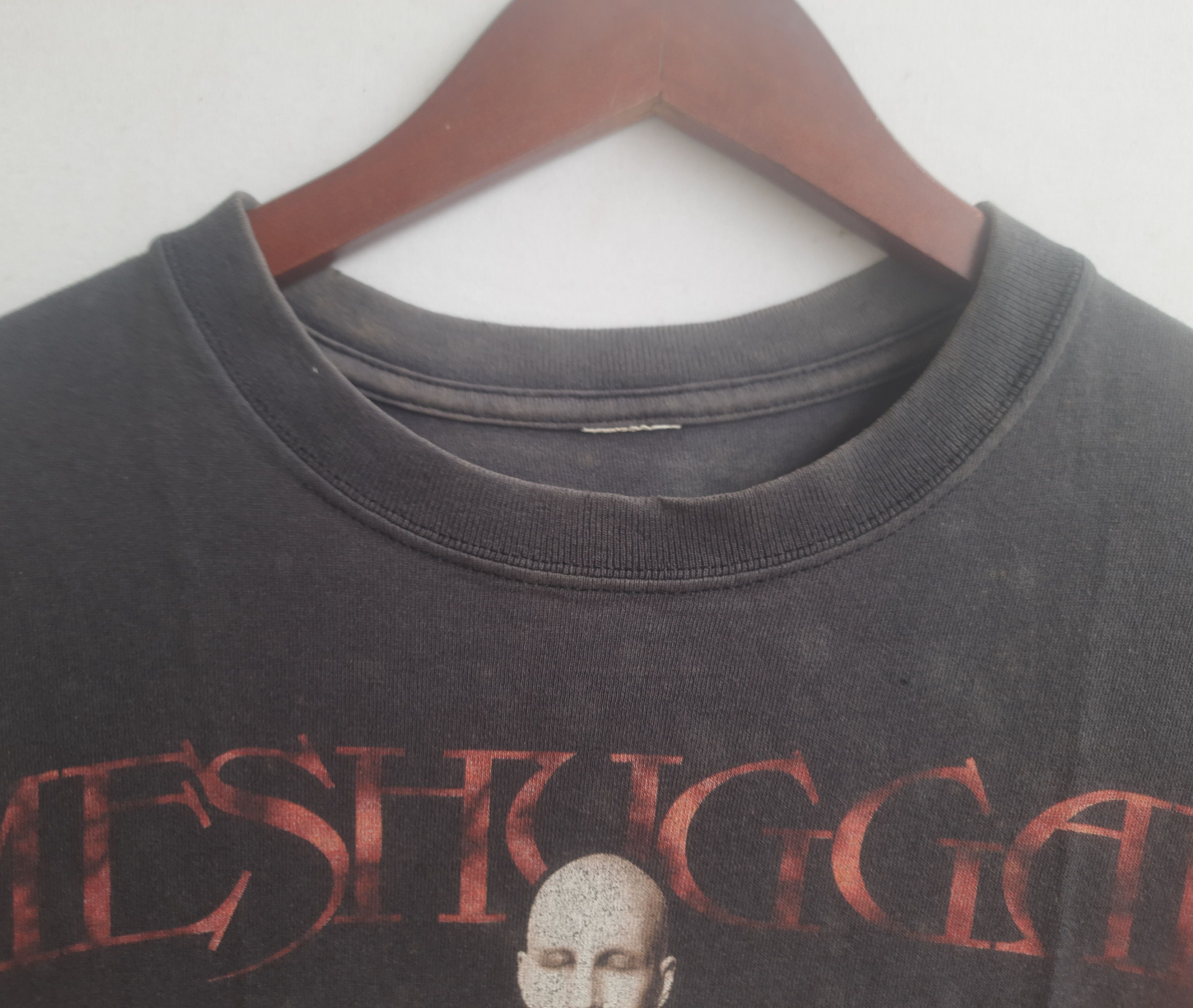 Band Tees Y2K MESHUGGAH North American Tour 2008 Death Metal Size US M / EU 48-50 / 2 - 6 Thumbnail