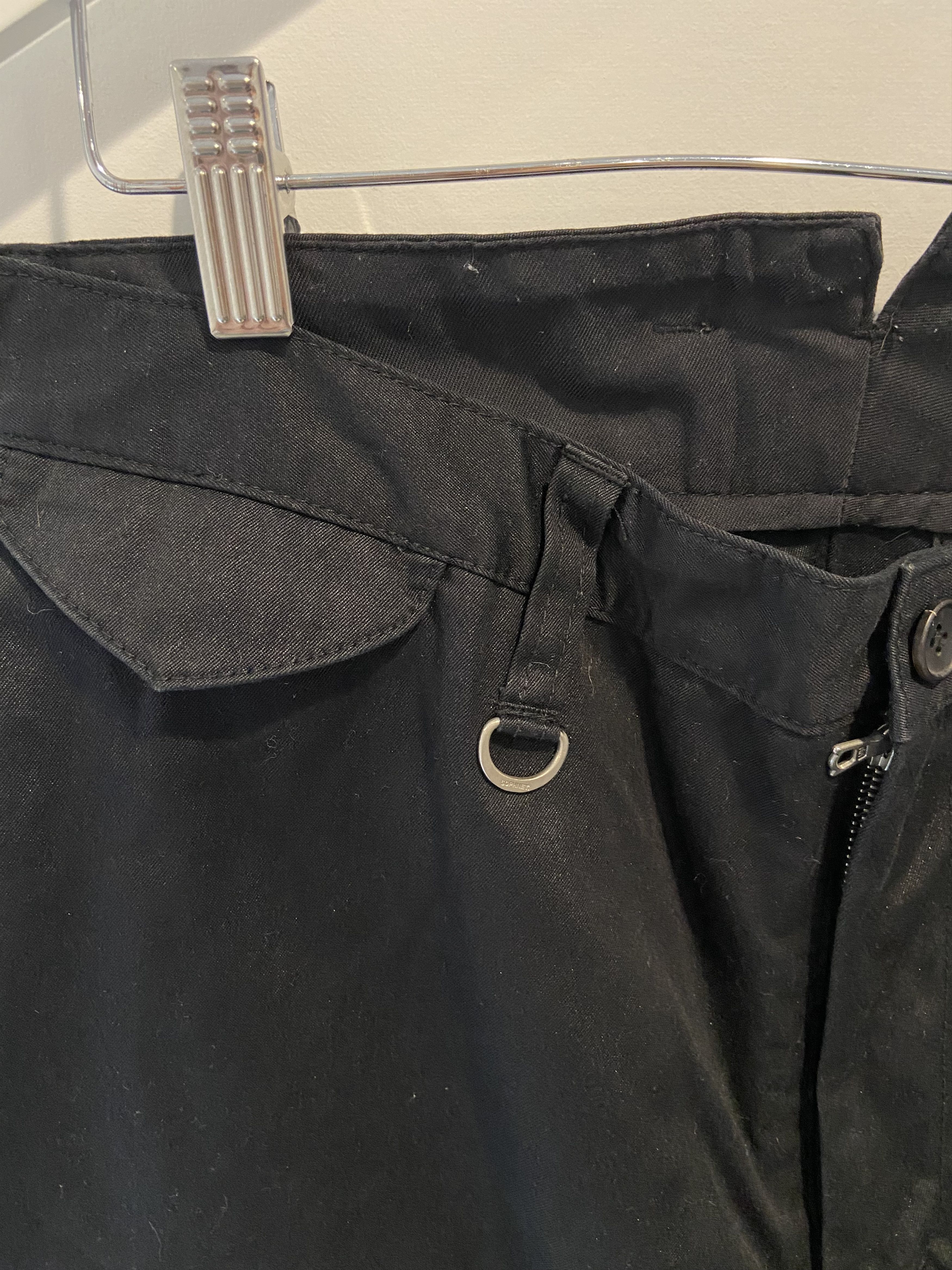 Sophnet. Sophnet black pants wide leg Size US 33 - 3 Thumbnail