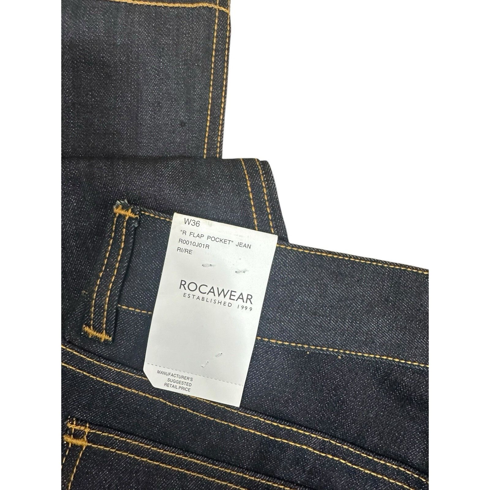 Rocawear Vintage Y2K Rocawear Jeans Mens Denim Baggy Hip Hop Indigo W Size US 36 / EU 52 - 5 Thumbnail