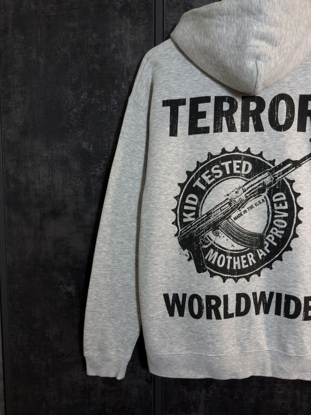 Vintage Vintage 00s Terror Worldwide Kid Tested Crew Hoodie Deftones Size US XL / EU 56 / 4 - 5 Thumbnail