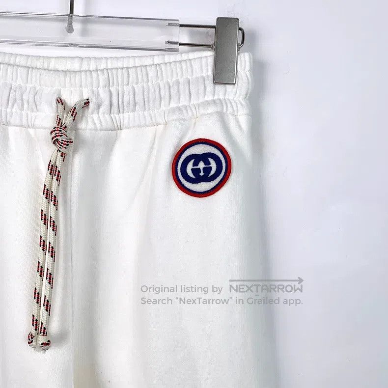 Gucci Gucci Size XS Logo embroidered white drawstring sports swea Size 42" / US 20 - 3 Thumbnail