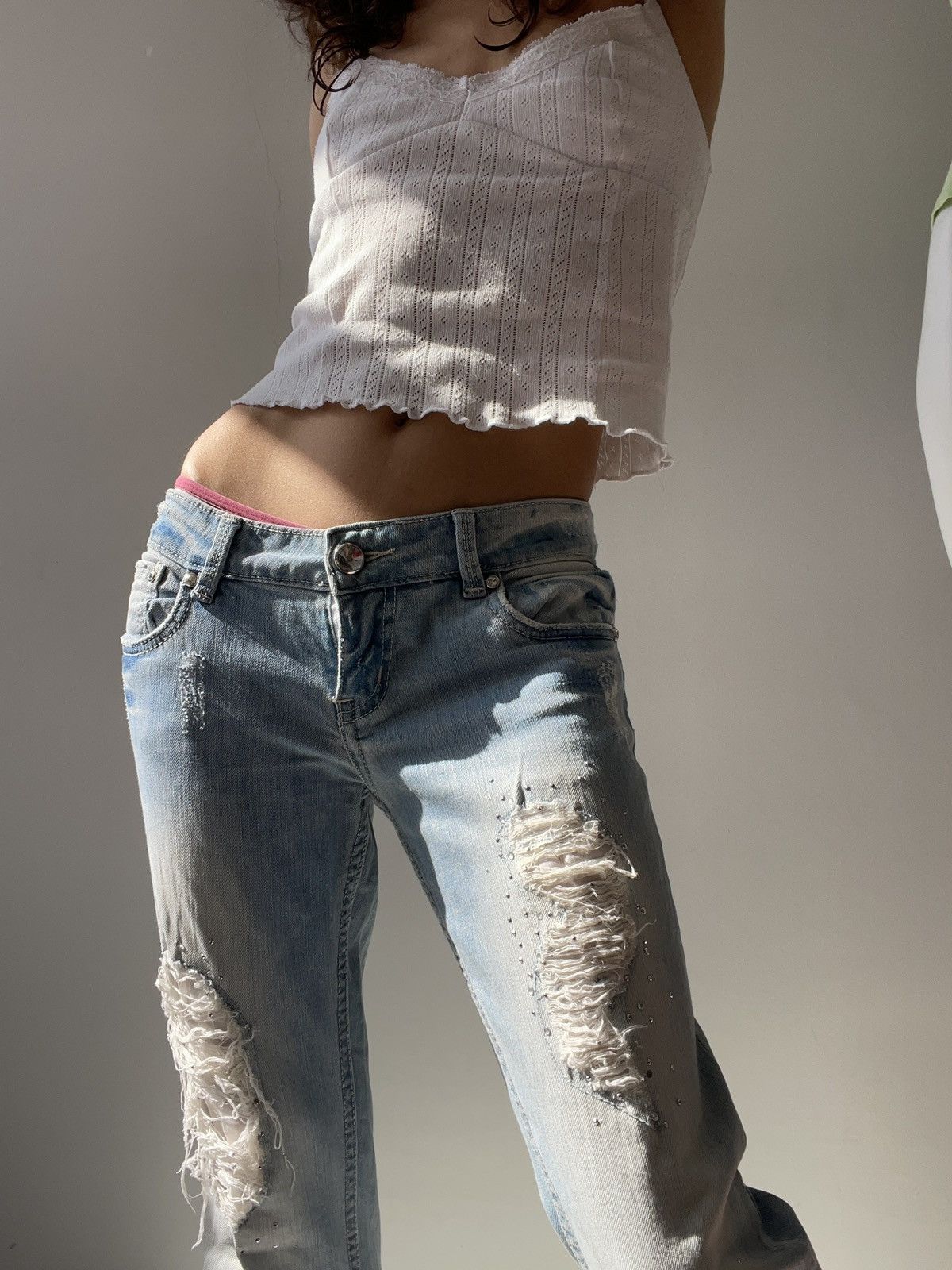 Vintage Y2k jean Size 27" / US 4 / IT 40 - 4 Thumbnail