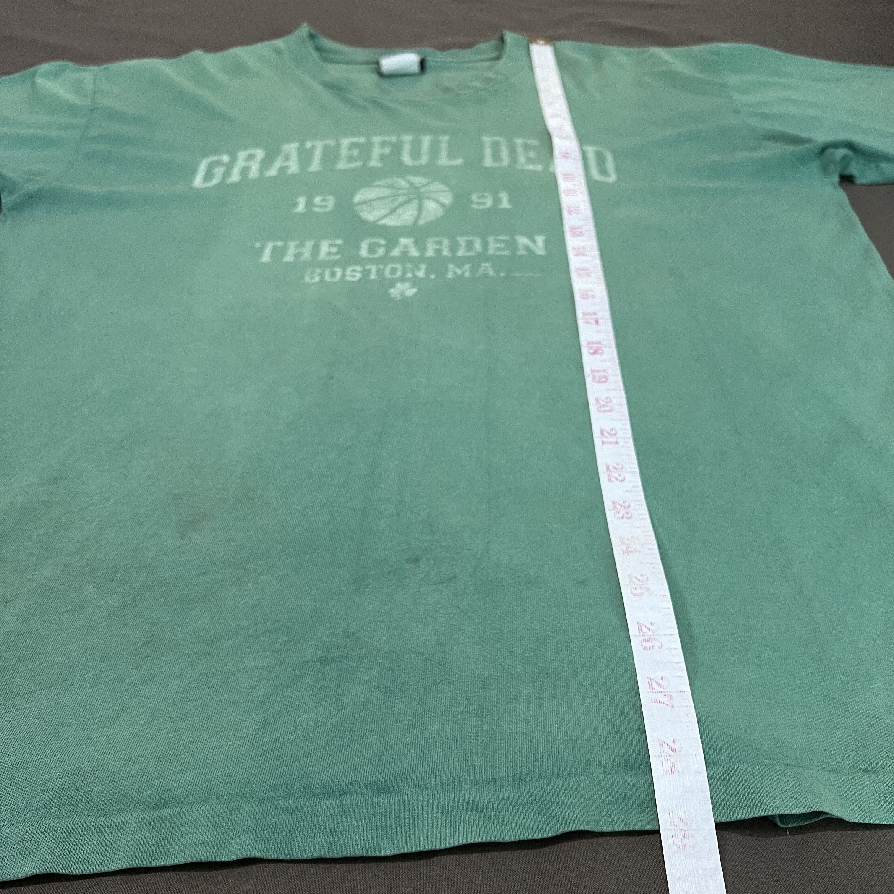 Grateful Dead Vintage Grateful Dead Boston The Garden Liquid blue Faded Size US XL / EU 56 / 4 - 11 Thumbnail