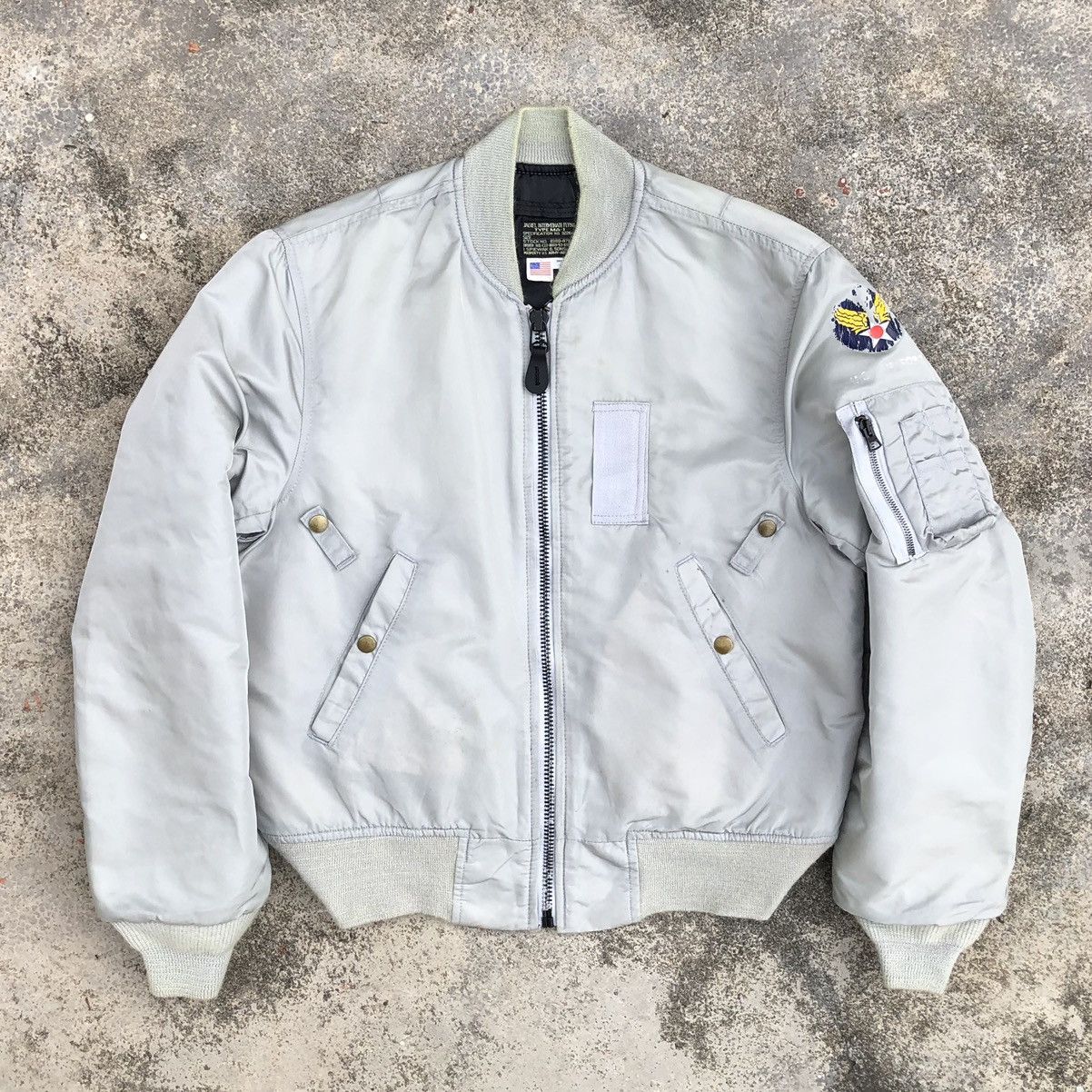 I. Spiewak And Sons Vintage l.Spiewak & Sons Intermediate Ma-1 Bomber Jacket 🇺🇸 Size US M / EU 48-50 / 2 - 4 Thumbnail