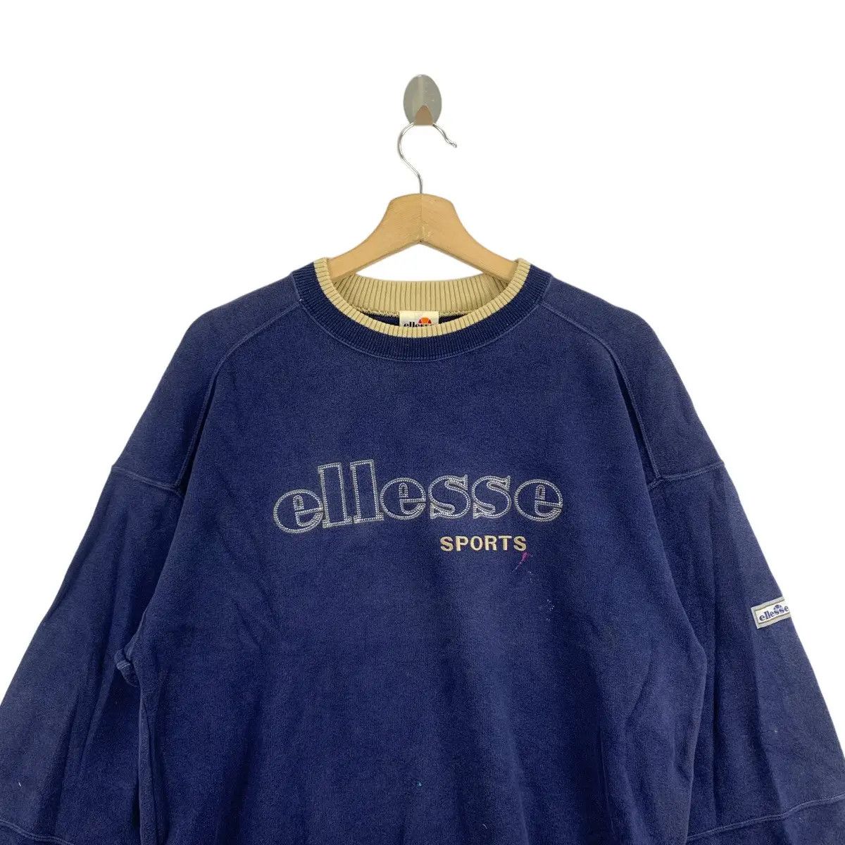 Ellesse Vintage ELLESSE PERUGIA ITALIA Sports Collection Sweatshirt Size M / US 6-8 / IT 42-44 - 3 Thumbnail