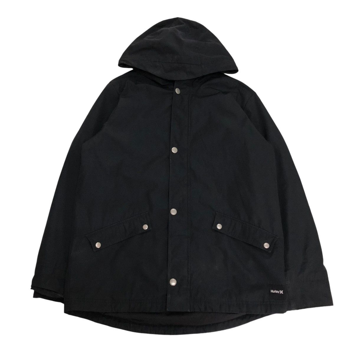 Hurley 🔥VINTAGE HUNTING JACKET ICONIC BLACK SURVIVAL HURLEY CARGO Size US M / EU 48-50 / 2 - 1 Thumbnail